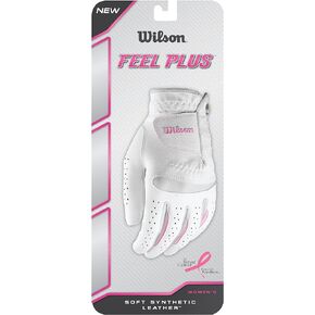 Wilson Feel Plus Ladies Left Golf Glove - Medium