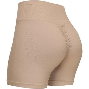 Workout Shorts for Women High Waist Biker Shorts Gym Scrunch Butt Yoga Shorts Tummy Control Leggings in Saudi Arabia