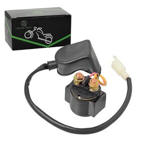 Starter Solenoid Relay for 4-Stroke GY6 50cc 70cc 90cc 100cc 110cc 125cc 250cc ATV Dirt Bikes Scooters Go Kart Dne Buggys Quad 4 Wheelers Pit Bike Moped Roketa SSR Tao tao Sunl Coolster