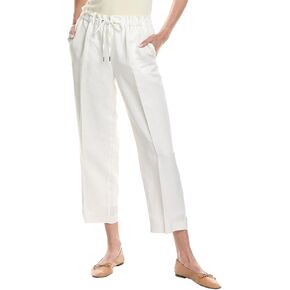 Anne Klein Women's Pull on Drawstring Wide Leg Crop (Lined)