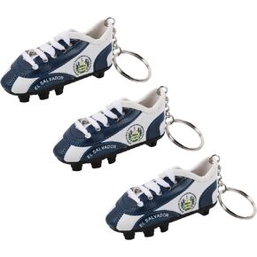 3 Pack Soccer Shoe Keychains Sneaker with Cleats Country Souvenir Keyrings in Kuwait