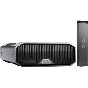 SanDisk Professional 12TB G-Drive Project Thunderbolt 3 External Hard Drive for Content Creators and Professionals - High-Speed Data Storage Solution Bundle with PRO-Blade SSD Mag 1TB (2 Items)