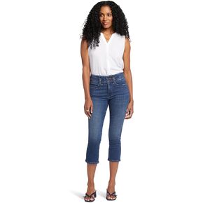 NYDJ Women's Petite High Rise Ami Skinny Capri Jeans