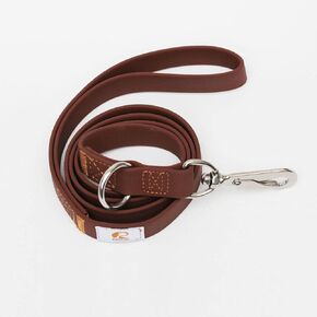 Dog Leash PetsCan Lightweight Waterproof and Odor Proof Dog Leash for Small Medium or Large Dogs (Brown)