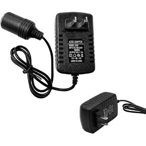 AC to DC Converter, 100V-240V Car Cigarette Lighter Socket, 12V 2A Power Supply Converter Transformer for Vacuum Cleaner, Refrigerator & Other Car Devices, Car Accessories