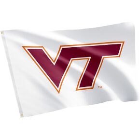 Desert Cactus Virginia Tech Flag Hokies VT Flags Banners 100% Polyester Indoor Outdoor 3x5 (Style W)