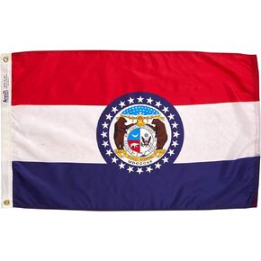 Annin Flagmakers Missouri State Flag USA-Made to Official State Design Specifications, 3 x 5 Feet (Model 142960)
