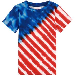 HH Family Boys 4th of July Shirt Kids Patriotic Dinosaur American Flag USA Shirts Tshirts Clothing in Kuwait