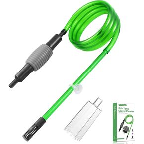 POPETPOP Aquarium Fish Tank Vacuum Siphon Cleaning Kit for Water Changing and Filter Sand Cleaning