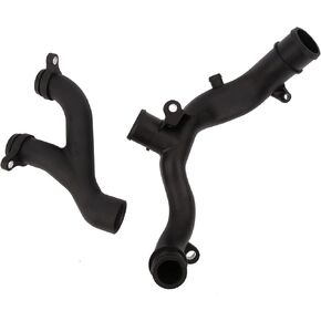 Thermostat Top Crossover Hose,Compatible With LAND ROVER，2014-2016 LR4 3.0L ，2010-2017 Range Rover Sport 3.05.0L，2010-2017 Range Rover,Replace #LR090630 LR092992