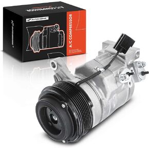 A-Premium Air Conditioner AC Compressor with Clutch Compatible with Cadillac CTS 3.0L 3.6L 2008-2014