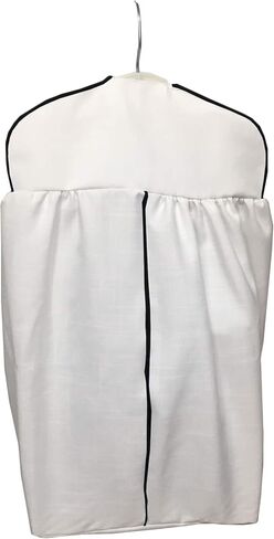 Baby Doll Bedding Drake Linen Look Diaper Stacker, Beige in Saudi Arabia