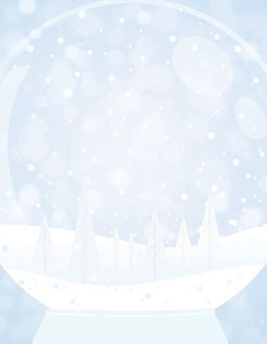 Great Papers! Snow Globe Letterhead, 80 count, 11" x 8.5" (2015046) in Saudi Arabia