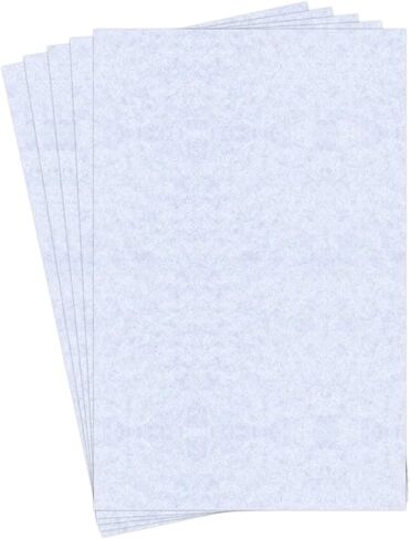 Natural Stationery Parchment Paper | 24 Lb Bond / 60 lb Text / 90 GSM Paper | 50 Sheets Per Pack | 11" x 17" Inches in Saudi Arabia