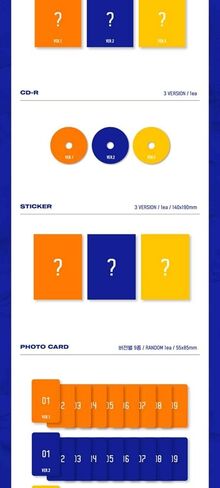 Cravity Season3. Hideout: Be Our Voice Random Version CD+132p PhotoBook+1p Sticker+1p Polaroid+Tracking Kpop Sealed in Saudi Arabia