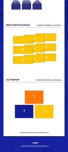 Cravity Season3. Hideout: Be Our Voice Random Version CD+132p PhotoBook+1p Sticker+1p Polaroid+Tracking Kpop Sealed in Saudi Arabia