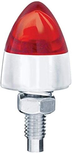 United Pacific 10867 Red LED Bullet License Plate Fastener (Pair) in Kuwait