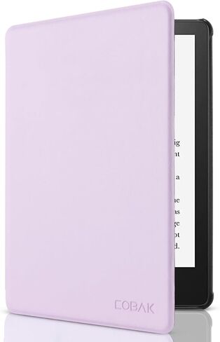 CoBak Case for ereader - All New PU Leather Smart Cover with Auto Sleep Wake Feature for ereader, Grey Violet-2-2402190954-T in Saudi Arabia