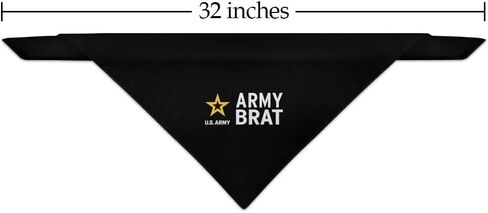 U.S. Army Brat Dog Pet Bandana in Saudi Arabia