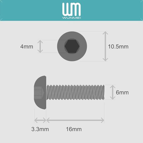 (15 Sets) M8-1.25 x 30mm Socket Head Cap Screws and Nuts Set 304 Stainless Steel 18-8 Button Head Bolts in Saudi Arabia