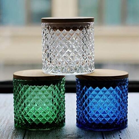 مرطبان تخزين زجاجي كريستالي ذو أوجه من سيزيكاتو مع غطاء محكم الغلق. in Kuwait