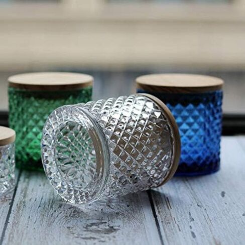 مرطبان تخزين زجاجي كريستالي ذو أوجه من سيزيكاتو مع غطاء محكم الغلق. in Kuwait