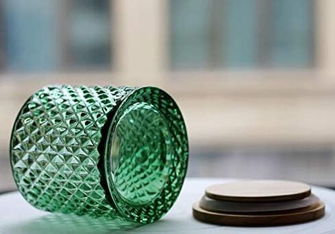 مرطبان تخزين زجاجي كريستالي ذو أوجه من سيزيكاتو مع غطاء محكم الغلق. in Kuwait