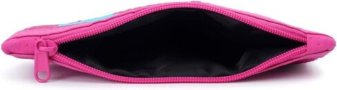 مقلمة لطيفة للفتيات والأطفال بتصميم حورية البحر ومزينة بالترتر وحامل قلم منظم مستحضرات التجميل وحقيبة محفظة للنساء (وردي فاقع) in Kuwait