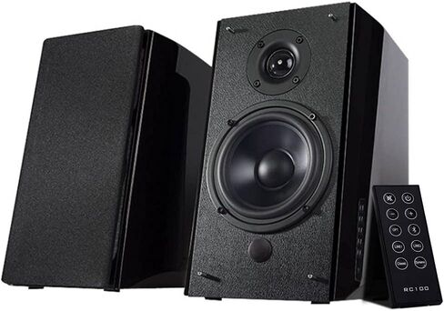 استبدال جهاز التحكم عن بعد RC10D لمكبرات الصوت على رف الكتب بنظام مكبرات الصوت Edifier R2000DB in Kuwait