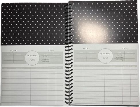 Stylish Monthly Bill Organizer with Pockets (Leopard Print) in Saudi Arabia
