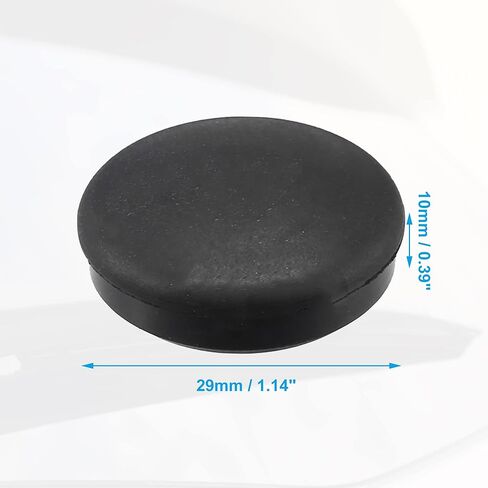 غطاء ذراع ممسحة الزجاج الأمامي الخلفي من ACROPIX مناسب لسيارة Kia Rio وHyundai Accent - عبوة من قطعة واحدة باللون الأسود in Saudi Arabia