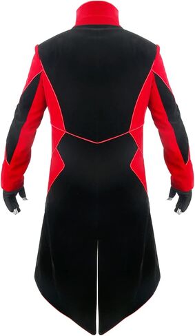 Dr. Eggman Cosplay Costume Adult Men Tuxedo Gloves Mustache Goggles Dr Egg Ivo Robotnik Overcoat Full Set Outfits (XL) in Saudi Arabia