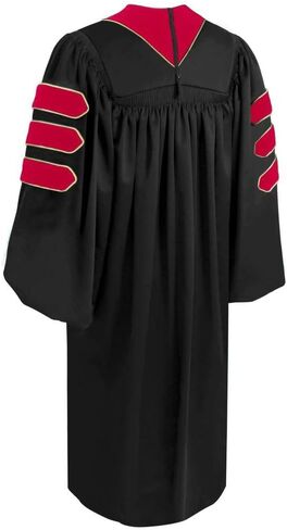 ثوب تخرج دكتوراه لاهوت للجنسين، رداء رجال الدين القس مع 4 أو 6 أو 8 جوانب من القماش الأكاديمي in Kuwait