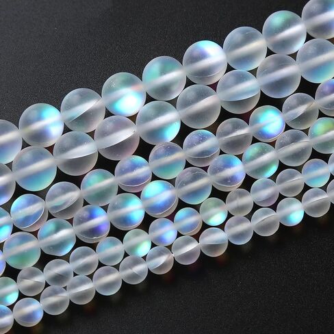 45PCS 8MM Natural Stone Colorful Selenite Gypsum Beads Round Loose Beads for Jewelry Making DIY Bracelet Necklace Accessories 15" Energy Healing Power Stone Beads in Saudi Arabia