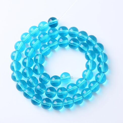 45PCS 8MM Natural Stone Colorful Selenite Gypsum Beads Round Loose Beads for Jewelry Making DIY Bracelet Necklace Accessories 15" Energy Healing Power Stone Beads in Saudi Arabia