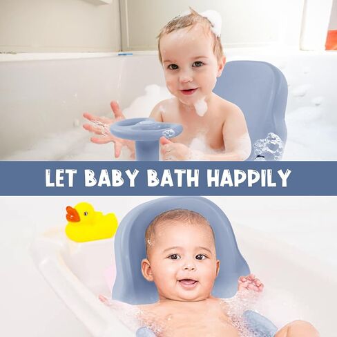 مقعد حمام للأطفال من AMAWMW للجنسين للأطفال من عمر 9 أشهر فما فوق، مقعد استحمام قابل للطي للأطفال الرضع والبنات والأولاد قابل للتعديل في حوض الاستحمام، مقعد حمام صيفي محايد للجنسين، مقعد حمام أخضر للأطفال الصغار in Kuwait