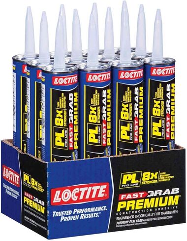 Loctite-1417170 PL Premium Fast Grab Construction Adhesive - Tan in Saudi Arabia