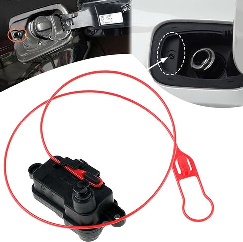 Fuel Door Cap Actuator Compatible for Audi Q7 Q3 A7 A6 A3 A1 S7 S6 RS7 RS5 2.0L 3.0L 4.0L Replace Fuel Filler Door Opener Actuator 4L0862153D in Kuwait