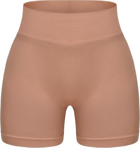 Workout Shorts for Women High Waist Biker Shorts Gym Scrunch Butt Yoga Shorts Tummy Control Leggings in Saudi Arabia