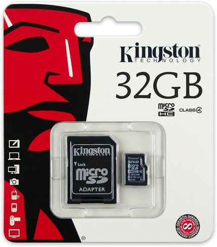 Kingston 8 GB microSDHC Class 4 Flash Memory Card SDC4/8GBET in Saudi Arabia