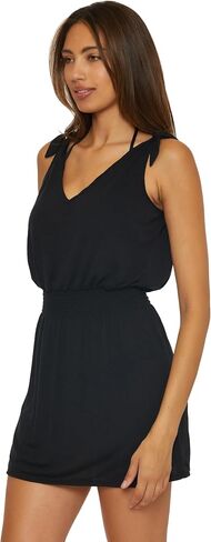 BECCA Breezy Basics V Dress, Plunge Neck, Beach Cover Ups for Women in Saudi Arabia