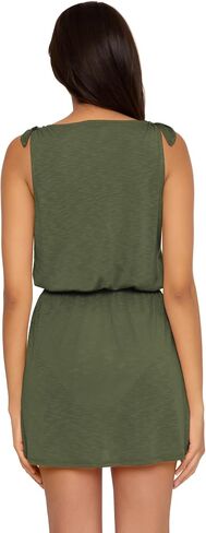 BECCA Breezy Basics V Dress, Plunge Neck, Beach Cover Ups for Women in Saudi Arabia