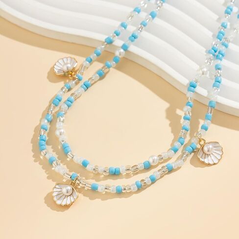 Waist Beads for Women African Waist Beads Chain Layered Belly Body Chain Colorful Beach Waist Jewelry 5 Pack Waist Jewelry Body Accessories for Women in Saudi Arabia