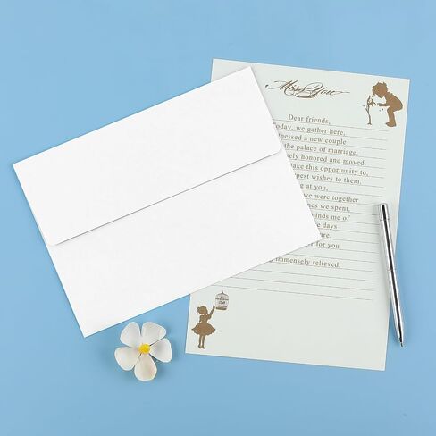 50 Pack 5x7 Kraft Envelopes for Invitations, A7 Envelopes Self Seal Printable Colored Envelopes, Ideal for Invitations, Weddings, Parties, Greeting Cards, Photos in Saudi Arabia