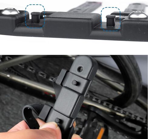 Bike Bottle Cage Mount Water Bottle Mounting Base,Soft Silicone Adjustable Cage Mount,Water Bottle Cage Mount Bracket for MTB Road Mountain Bicycle,Black in Saudi Arabia