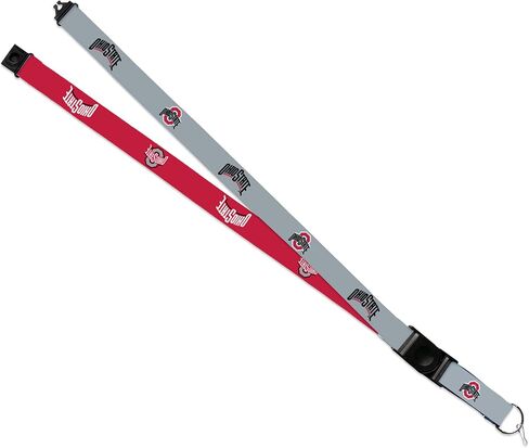 Rico Industries NCAA Teams 18" x 1" Premium Unisex-Adult Safety Breakaway Lanyard in Saudi Arabia