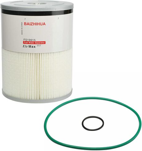 FS19915 (H&V) Fuel Filter with Water Separator Fits Cummins ISX15 Detroit Diesel DD13 DD15 DD16 Freightliner Cascadia Replace A4720921205 A0000903651 P551011 PF9804 33655 L9915F CS11122 in Kuwait