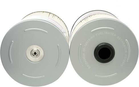 FS19915 (H&V) Fuel Filter with Water Separator Fits Cummins ISX15 Detroit Diesel DD13 DD15 DD16 Freightliner Cascadia Replace A4720921205 A0000903651 P551011 PF9804 33655 L9915F CS11122 in Kuwait
