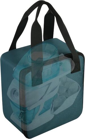 Beautyflier Travel Case for Navage Nasal Irrigation System Storage Fit Countertop Caddy Portable Neti Pot Carrying Bag Nose Cleaner for Sinus Organizer with Hanging Buckle Strap (Case Only) in Saudi Arabia
