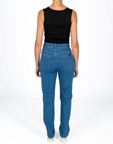 HUE Women's Mid-Rise Straight Leg Jeans in Saudi Arabia